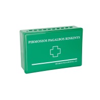 Rinkinys pirmosios pagalbos (kietas dėklas)